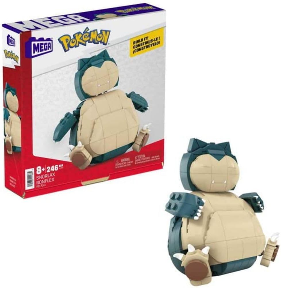 Snorlax (246 piezas) - Mega Construx