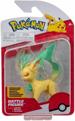Leafeon | Jazwares Figura de Batalla Pokémon