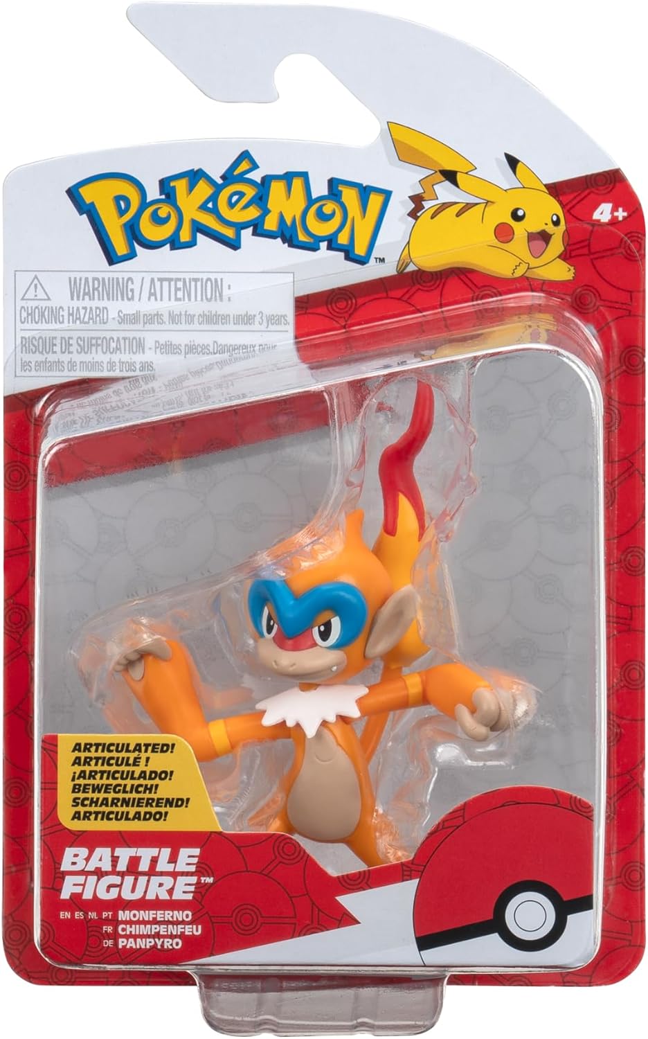 Monferno | Jazwares Figura de Batalla Pokémon