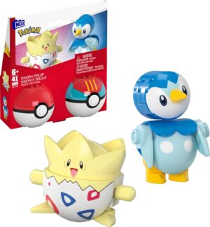 Togepi & Piplup (41 piezas) - Mega Construx