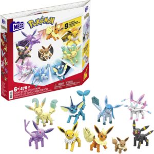 Every Eevee Evolution (470 piezas) - Mega Construx