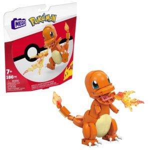 Charmander (180 piezas) | Mega Construx Build & Show