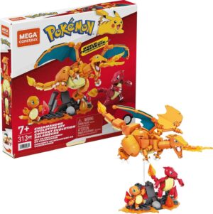 Charmander Evolution Set (313 piezas) - Mega Construx
