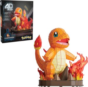 Charmander 3D Model Kit (241 piezas) - 4D Build