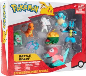 Porygon, Lucario y más | Jazwares Pack 8 Figuras de Batalla Pokémon