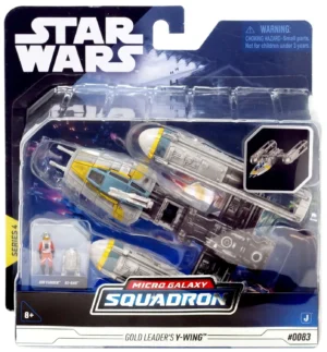 Gold Leader's Y-Wing | Star Wars Micro Galaxy Squadron Series 4