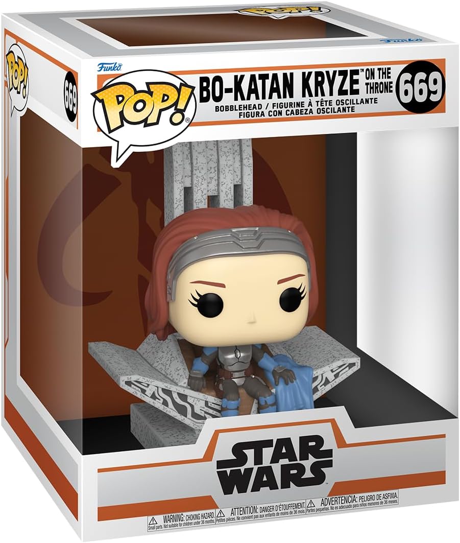 Funko Bo-Katan Kryze on the throne #669 | Pop! Deluxe Star Wars