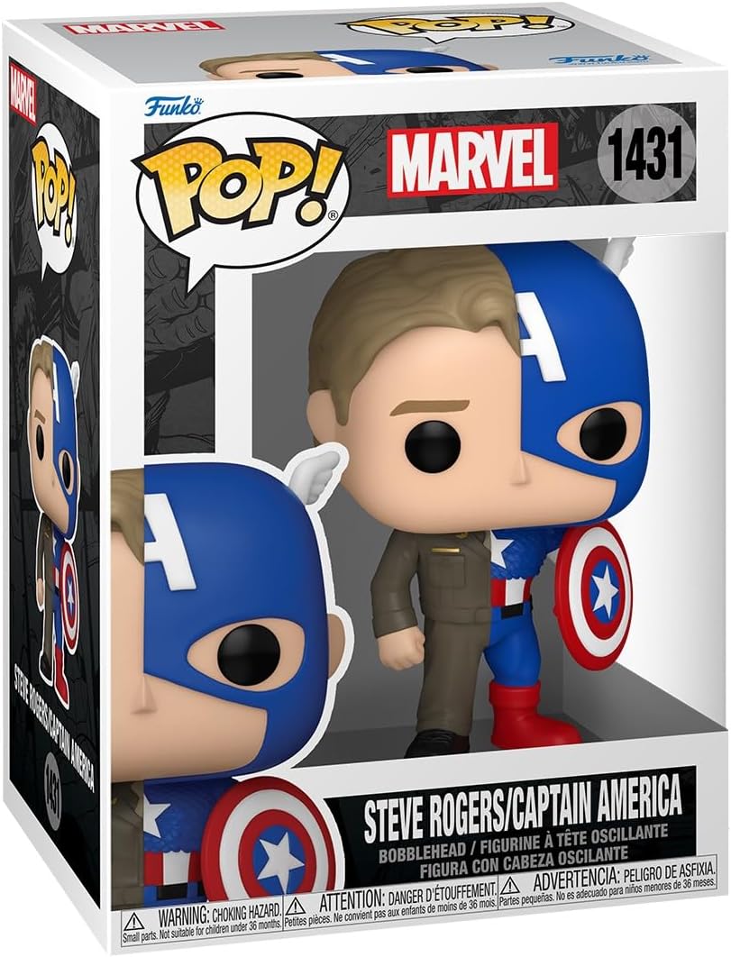 Funko Steve Rogers/Captain America #1431 | Pop! Marvel