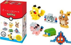 Set 1 Tipo Eléctrico - Nanoblock Pokémon