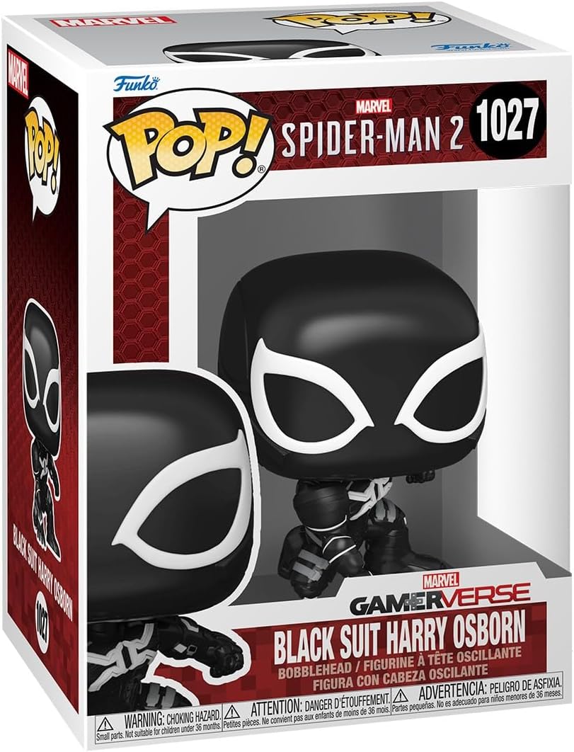 Funko Black Suit Harry Osborn #1027 | Pop! Marvel: Spider-Man 2