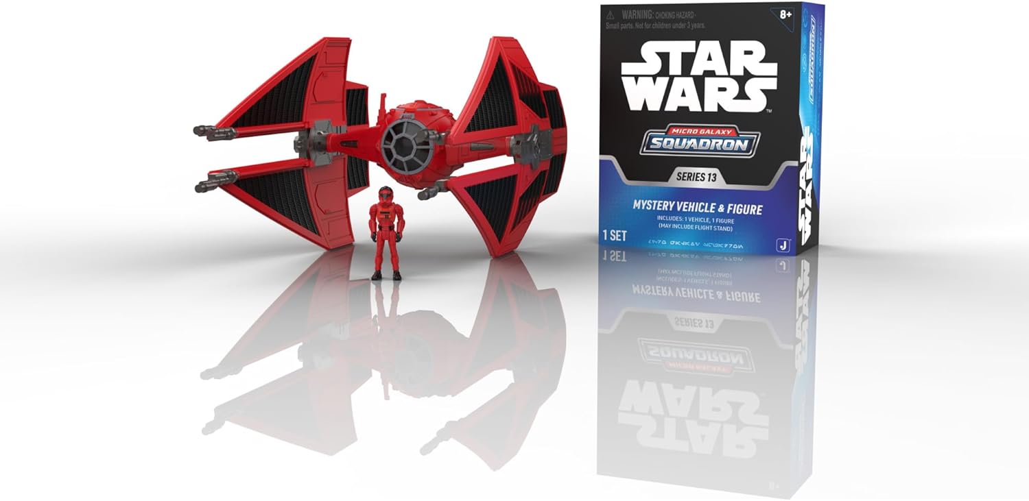 First Order TIE Interceptor + Mistery Vehicle | Star Wars Micro Galaxy Squadron Series 13