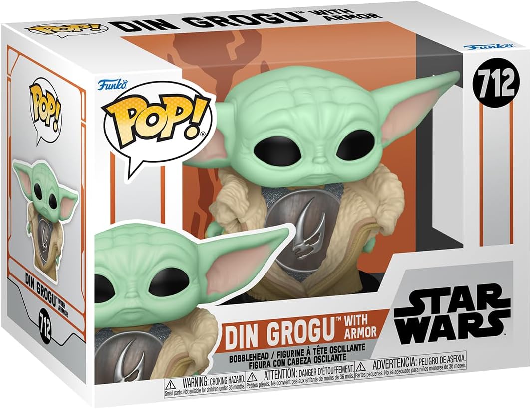 Funko Din Grogu with armor #712 | Pop! Star Wars
