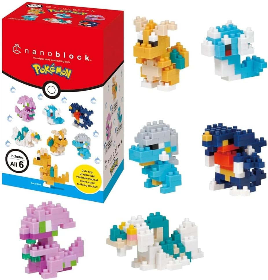 Set 1 Tipo Dragon - Nanoblock Pokémon - Image 2