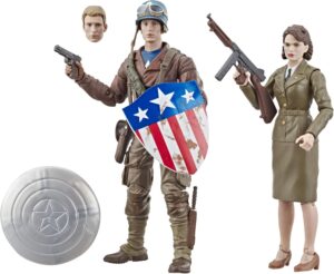 Captain America & Peggy Carter | Marvel Legends Captain America: The First Avenger
