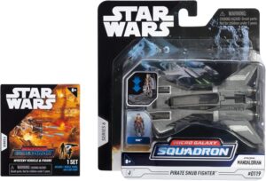Pirate Snub Fighter + Mistery Vehicle | Star Wars Micro Galaxy Squadron Series 6
