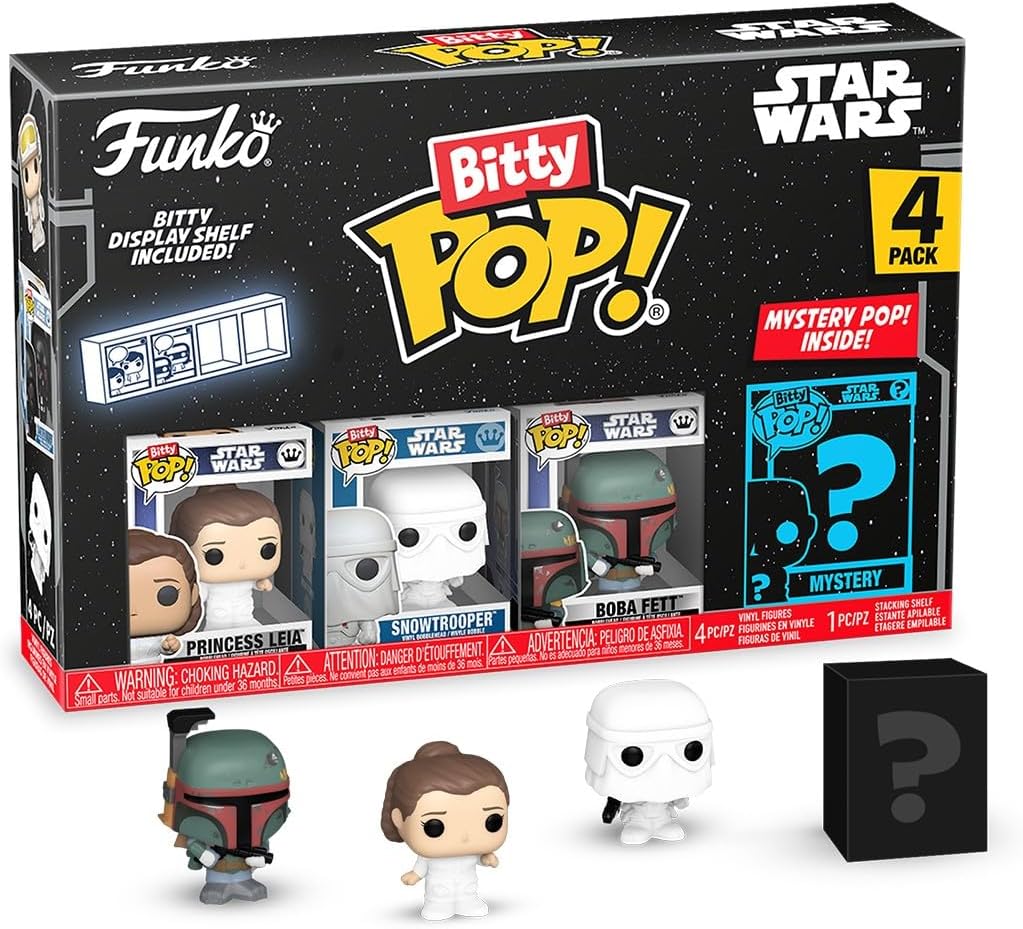 Funko Leia, Snowtropper, Boba | Bitty Pop! Star Wars