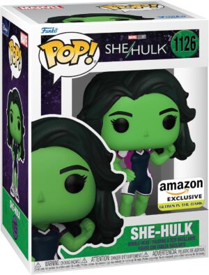 Funko She-Hulk #1126  [Glow in the dark] [Exclusivo de Amazon] | Pop! Marvel: She-Hulk