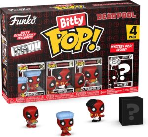 Funko Deadpool Bathtime, Flamenco, Supper Hero & Figura Mistery | Bitty Pop! Marvel: Deadpool