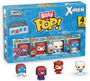 Funko Magneto, Scarlet Witch, Quicksilver & Mystique | Bitty Pop! X-Men