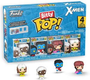 Funko Storm, Nightcrawler, Gambit & Rogue | Bitty Pop! X-Men