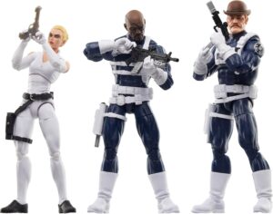 Dum Dum Dugan, Nick Fury Jr. & Sharon Carter | Marvel Legends Captain America