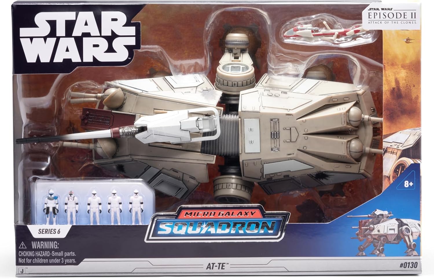 AT-TE (detalle) | Star Wars Micro Galaxy Squadron Series 6
