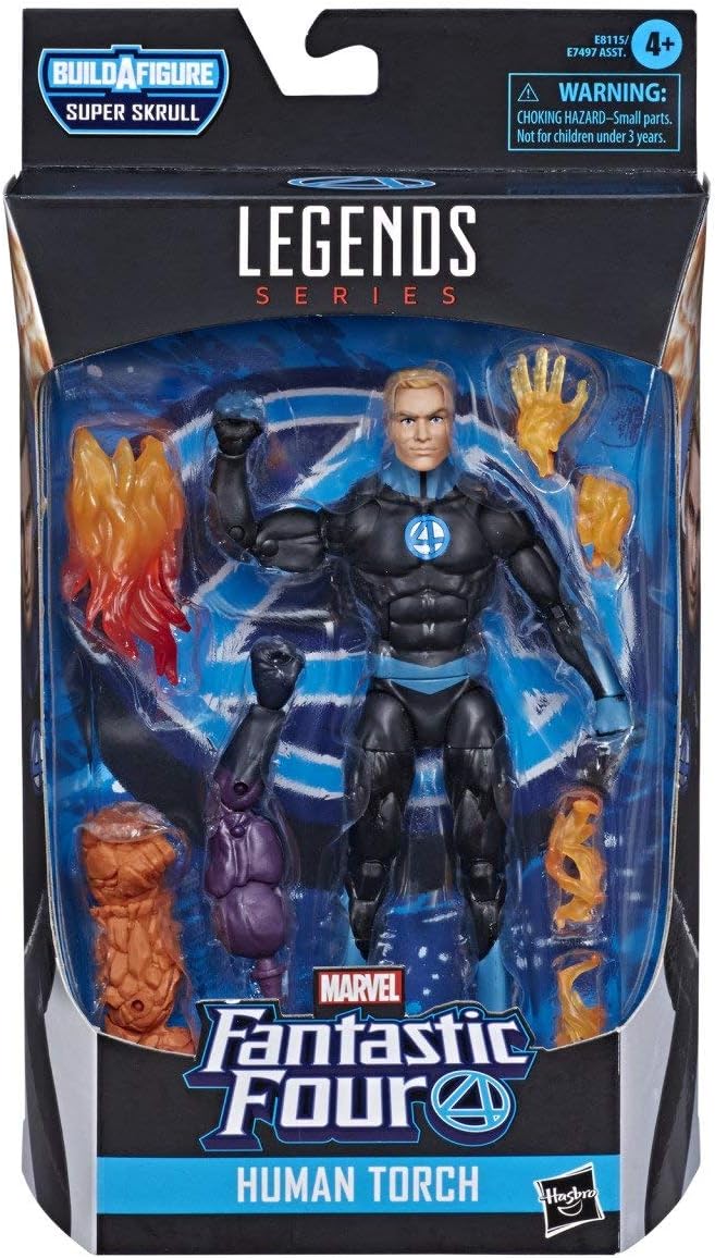 Human Torch (Antorcha Humana) | Marvel Legends Fantastic Four Build-A-Figure