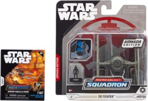 TIE Fighter (Armada Edition) + Mistery Vehicle | Star Wars Micro Galaxy Squadron Series 6