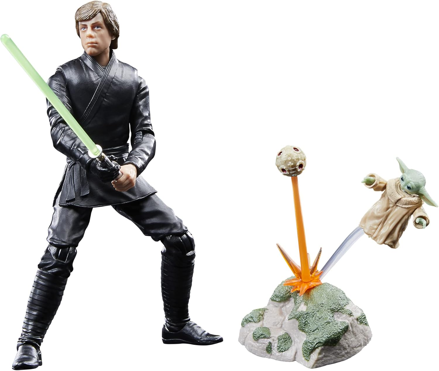 Luke Skywalker & Grogu | The Black Series Star Wars: The Book of Boba Fett