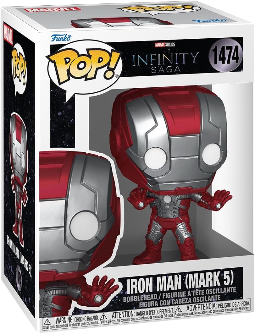 Funko Iron Man (Mark 5) #1474 | Pop! The Infinity Saga Marvel