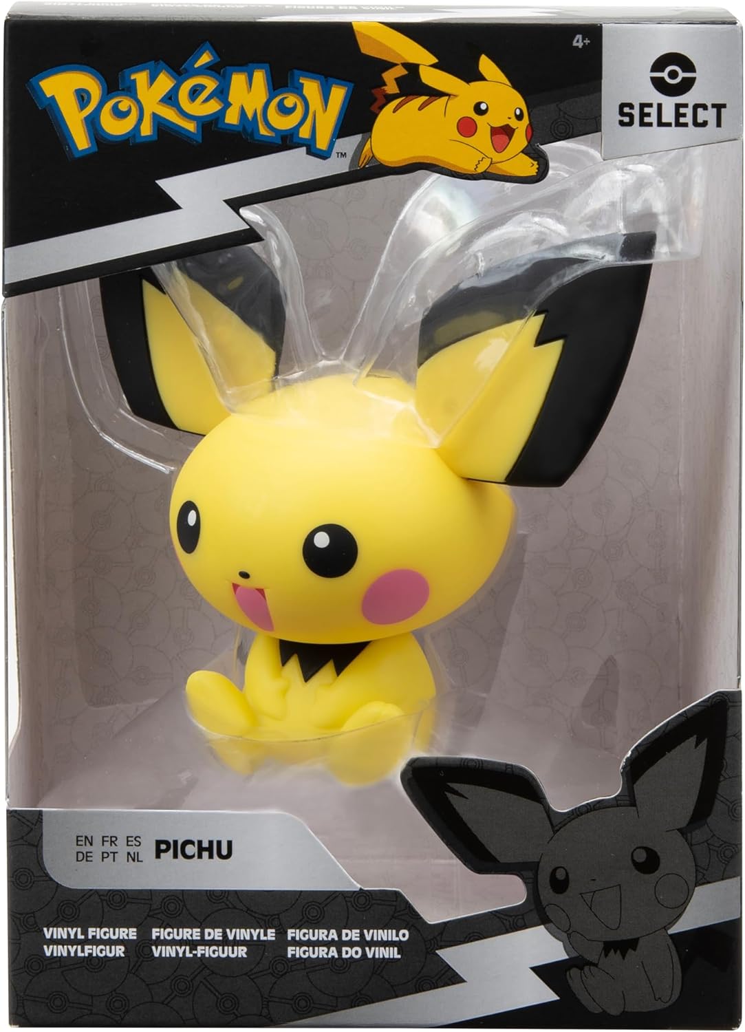 Pichu 4" (10cm) | Jazwares Select Pokémon