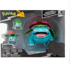 Venusaur, Ivysaur y Bulbasaur | Jazwares Select Evoluciones Pokémon