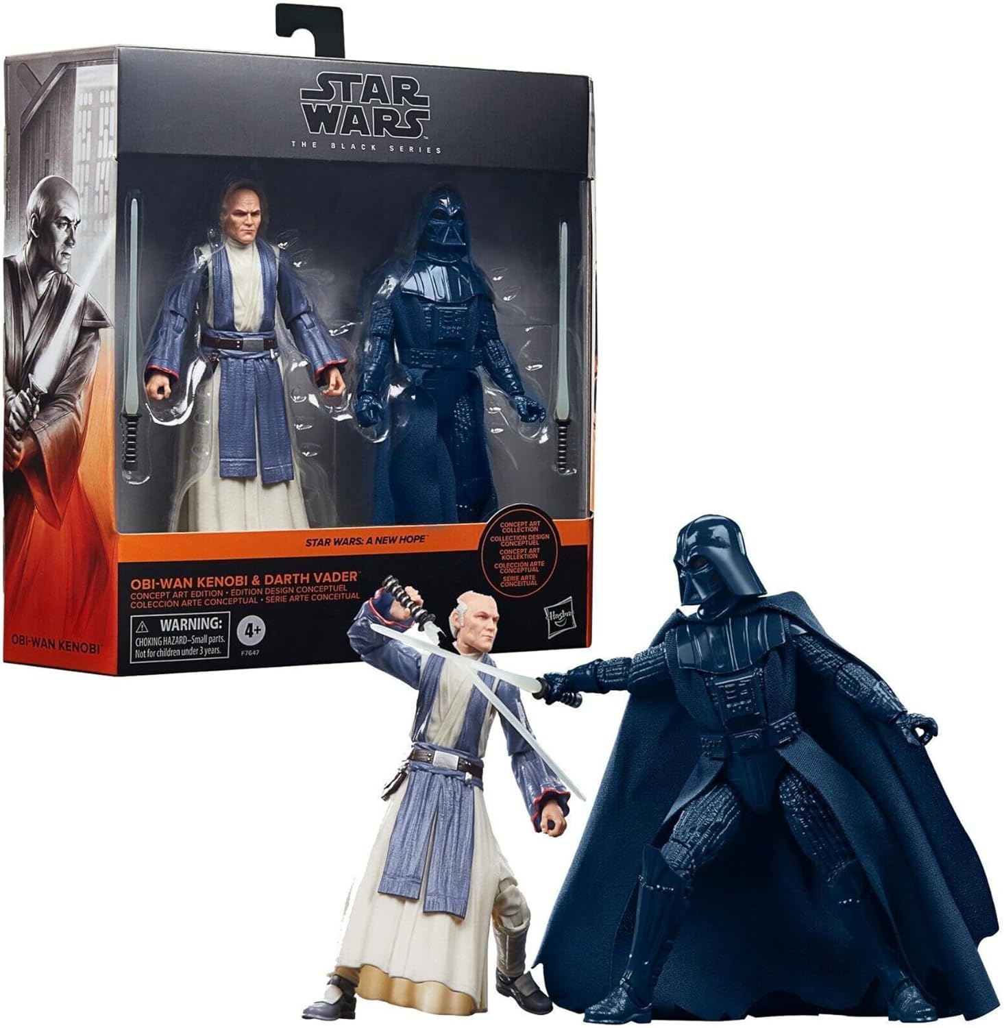 Obi-Wan Kenobi & Darh Vader | The Black Series Star Wars: A New Hope