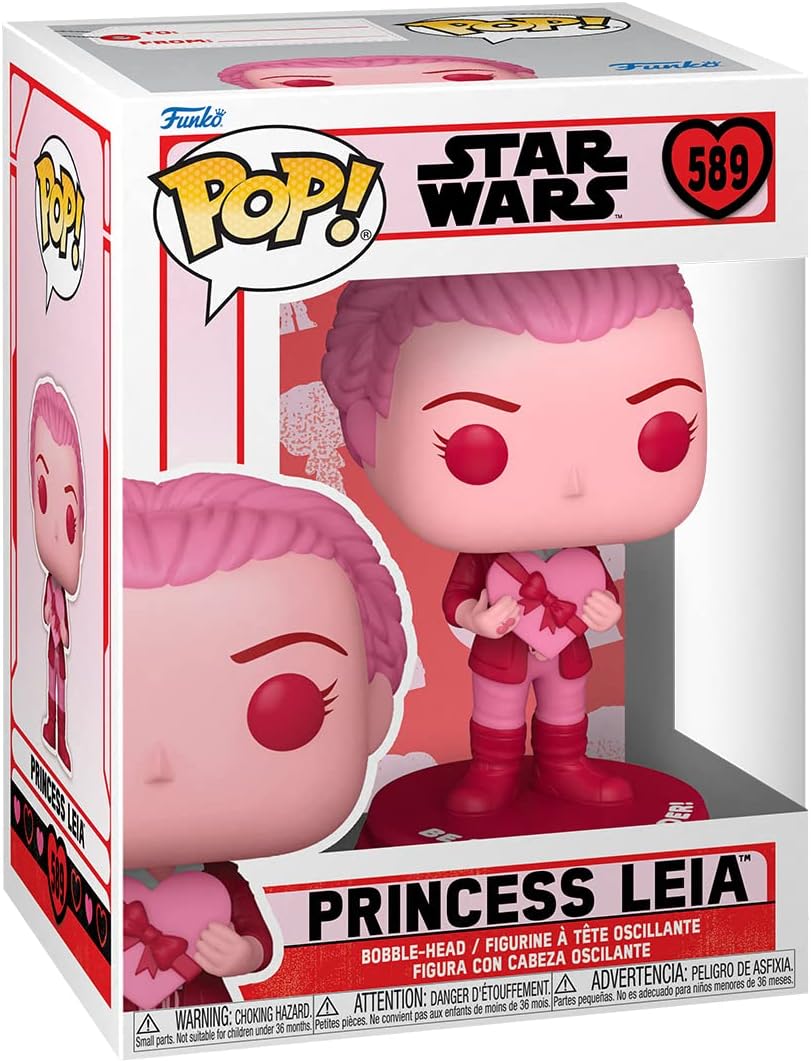 Funko Princess Leia #589 | Pop! Star Wars: Valentines