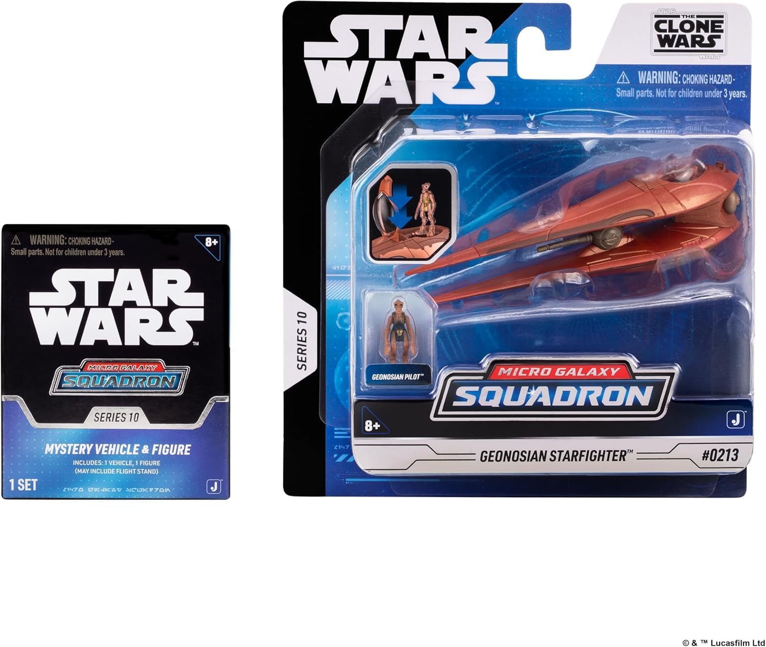 Geonosian Starfighter + Mistery Vehicle | Star Wars Micro Galaxy Squadron Series 10