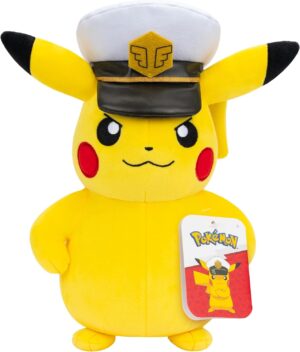 Peluche Capitán Pikachu | Jazwares Pokémon