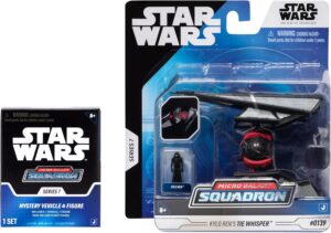 Kylo Ren's TIE Whisper + Mistery Vehicle | Star Wars Micro Galaxy Squadron Series 7