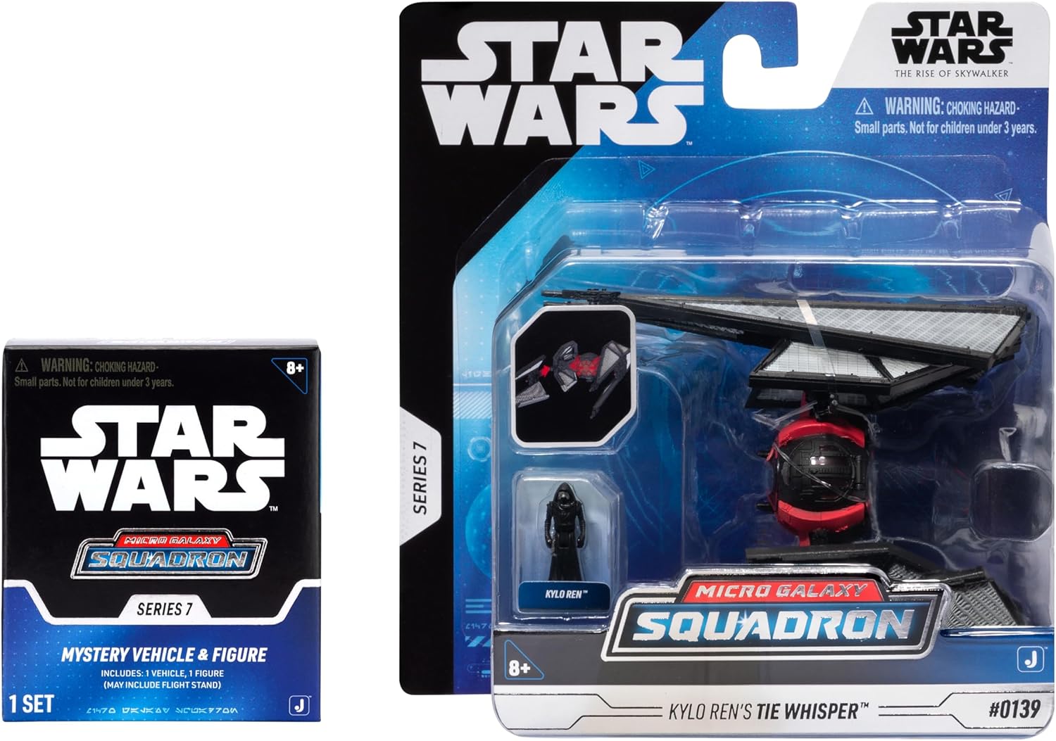 Kylo Ren's TIE Whisper + Mistery Vehicle | Star Wars Micro Galaxy Squadron Series 7