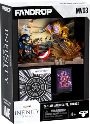 Captain America vs. Thanos | Moose Toys Fandrop Diorama Marvel Avengers: Endgame