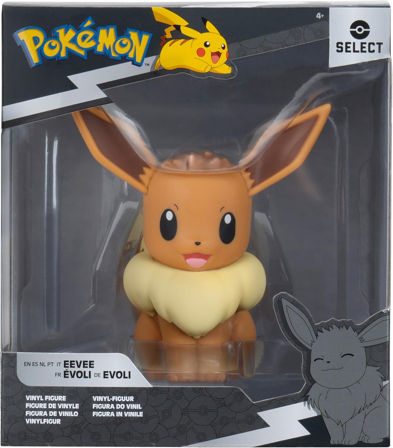 Eevee 4" (10cm) | Jazwares Select Pokémon