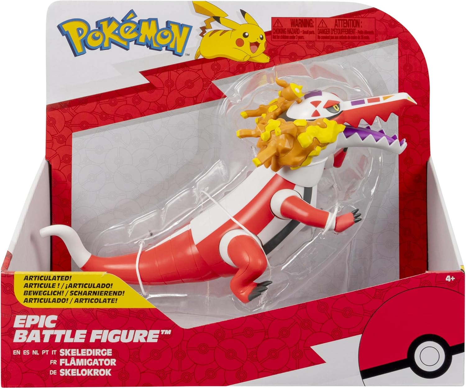 Skeledirge | Jazwares Figura Épica Pokémon