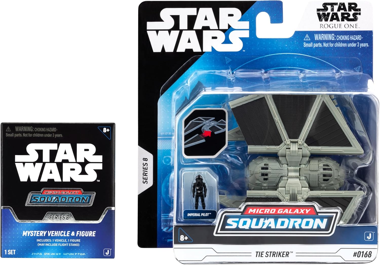 TIE Striker + Mistery Vehicle | Star Wars Micro Galaxy Squadron Series 8