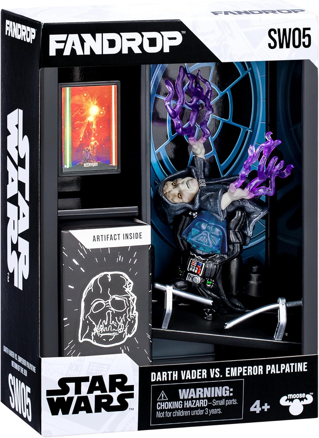 Darth Vader vs. Emperor Palpatine | Moose Toys Fandrop Diorama Star Wars: Return of the Jedi