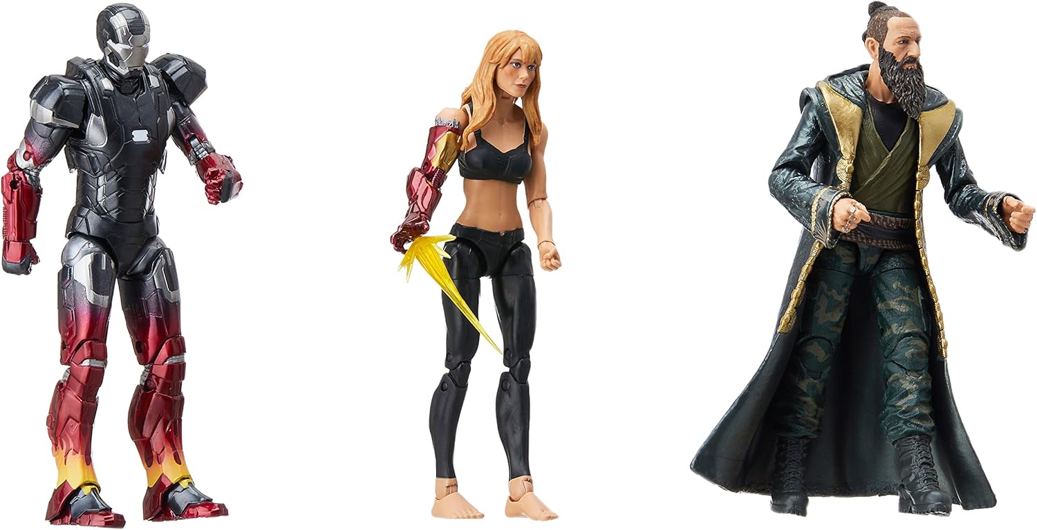 Iron Man Mark XXVII, Pepper Potts & The Mandarin | Marvel Legends Iron Man