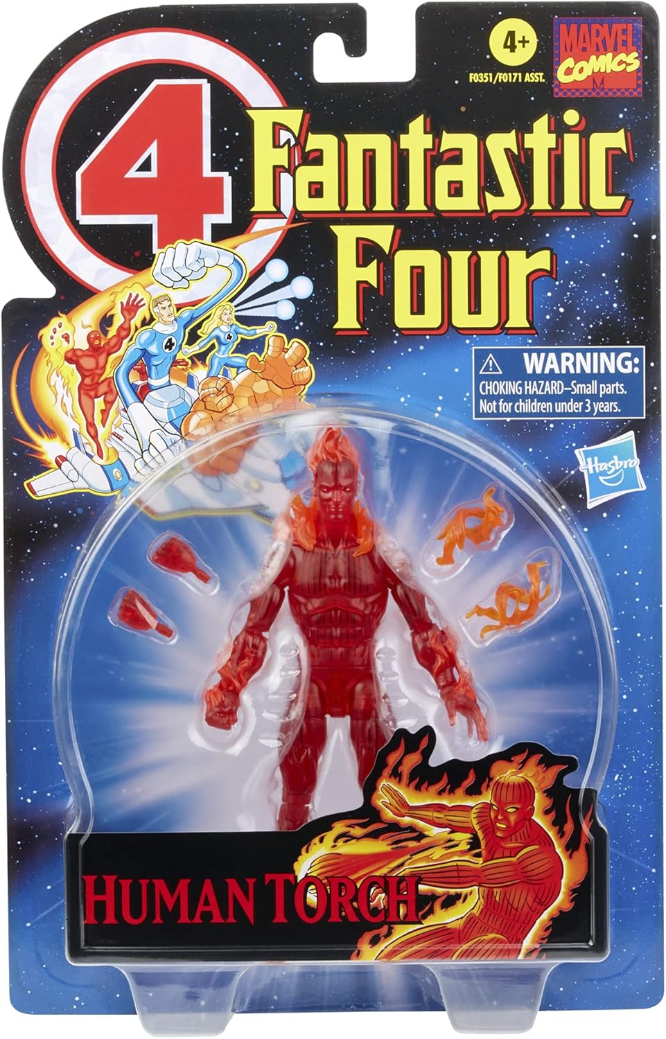 Human Torch (Antorcha Humana) | Marvel Legends Retro Fantastic Four