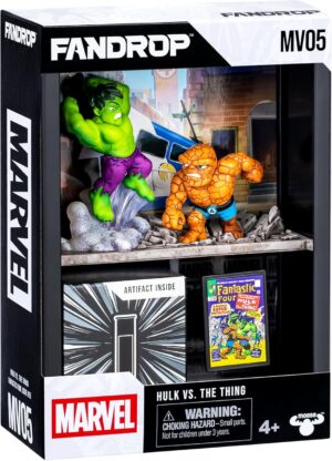 Hulk vs. The Thing | Moose Toys Fandrop Diorama Marvel: Fantastic Four