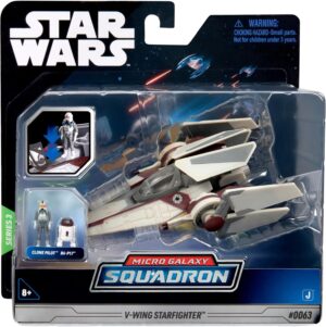 V-Wing Starfighter | Star Wars Micro Galaxy Squadron Series 3