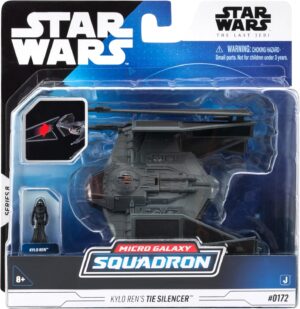 Kylo Ren's TIE Silencer | Star Wars Micro Galaxy Squadron Series 4
