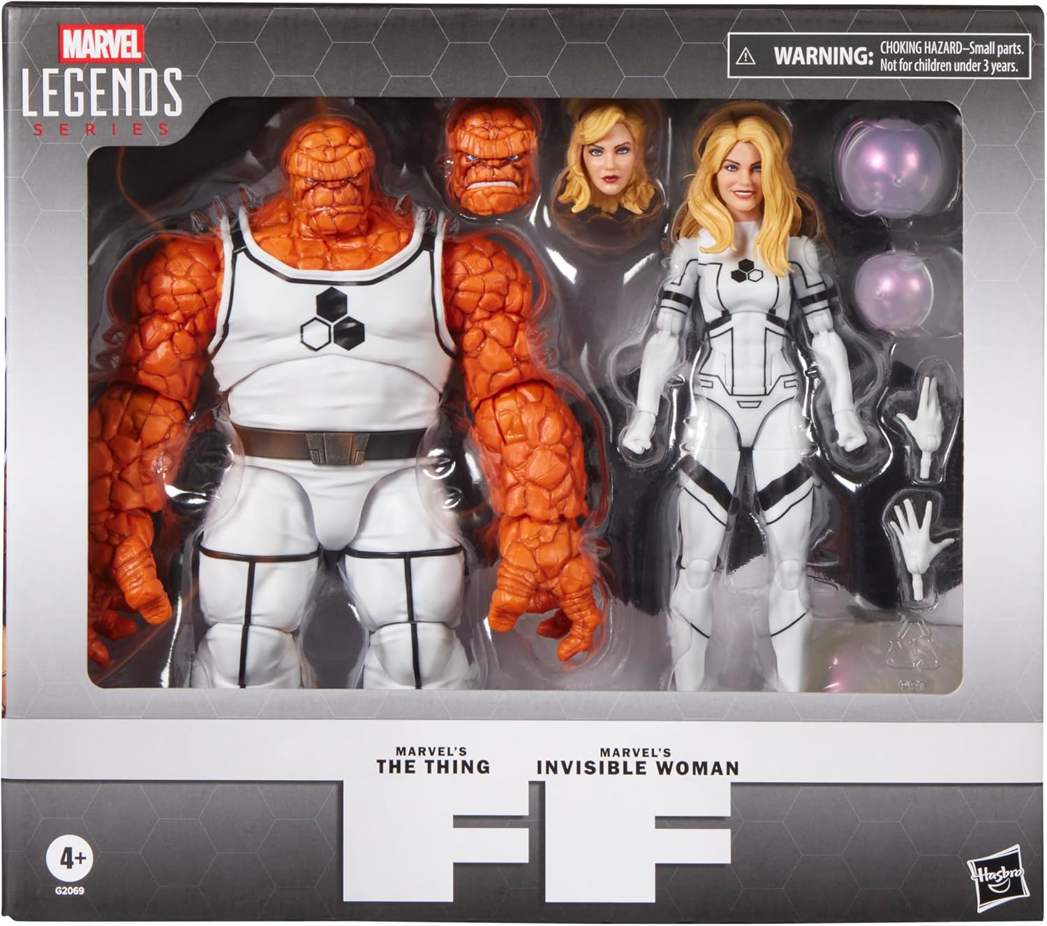 Marvel's The Thing & Invisible Woman | Marvel Legends FF (Future Foundation)