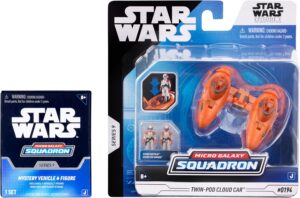 Twin-Pod Cloud Car + Mistery Vehicle | Star Wars Micro Galaxy Squadron Series 9